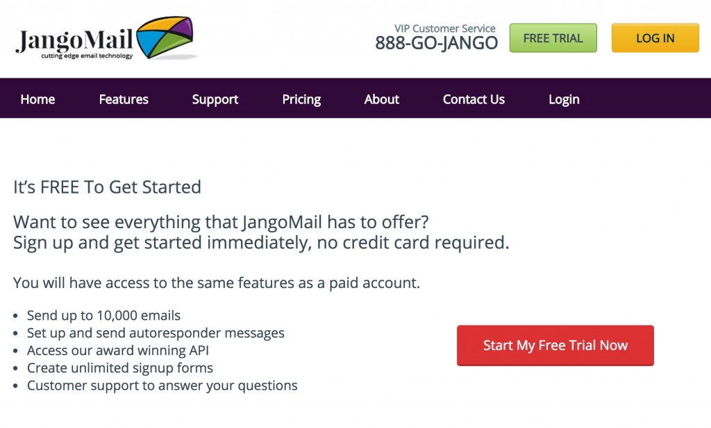 JangoMail Email Marketing Service