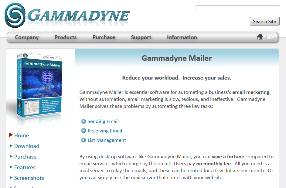 Gammadyne_homepage