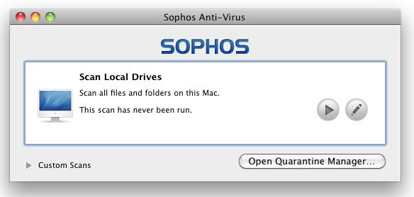Sophos Antivirus For Mac