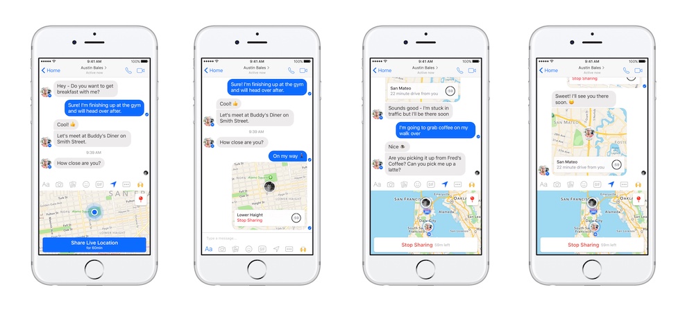 facebook live location