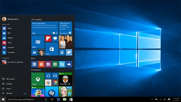 windows 10 pubblicità