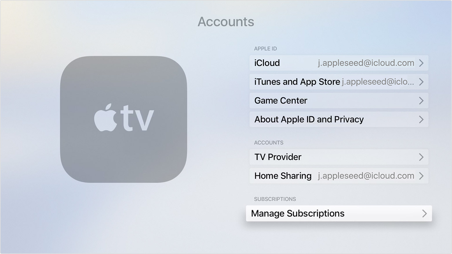 apple subscriptions