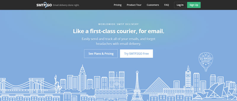SMTP2GO the best SMTP server for delivering emails from your WordPress site