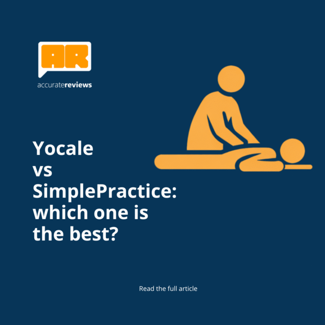 Yocale or SimplePractice: which practice management software is best for physiotherapy?