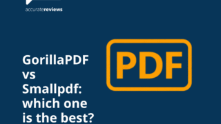 GorillaPDF vs Smallpdf: which one is the best?