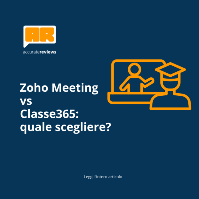 Zoho Meeting vs Classe365: quale scegliere?
